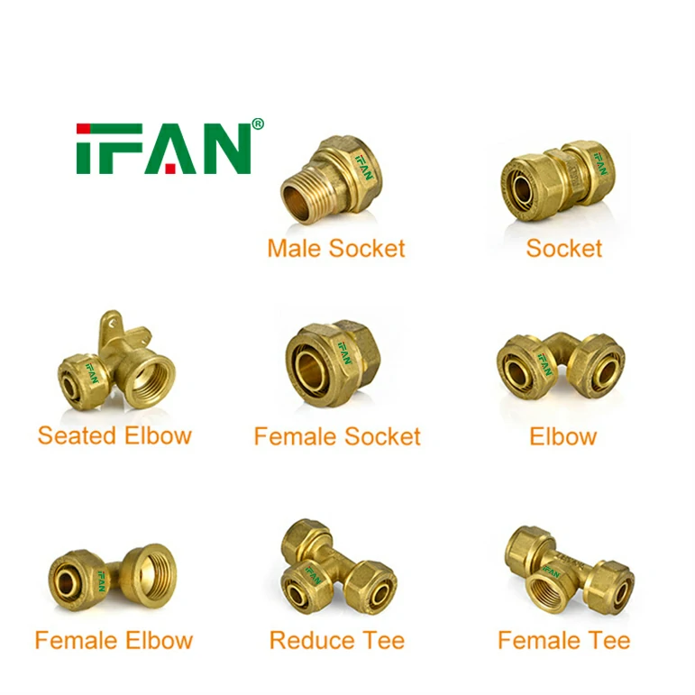 יישומים נפוצים של אביזרי דחיסה PEX במערכות אספקת מים